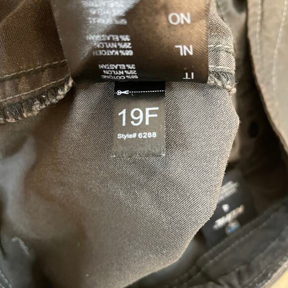 KUHL Capri Pants Women’s 4 Gray Outdoor Stretch Cargo Hiking Nylon Blend - Picture 10 of 14